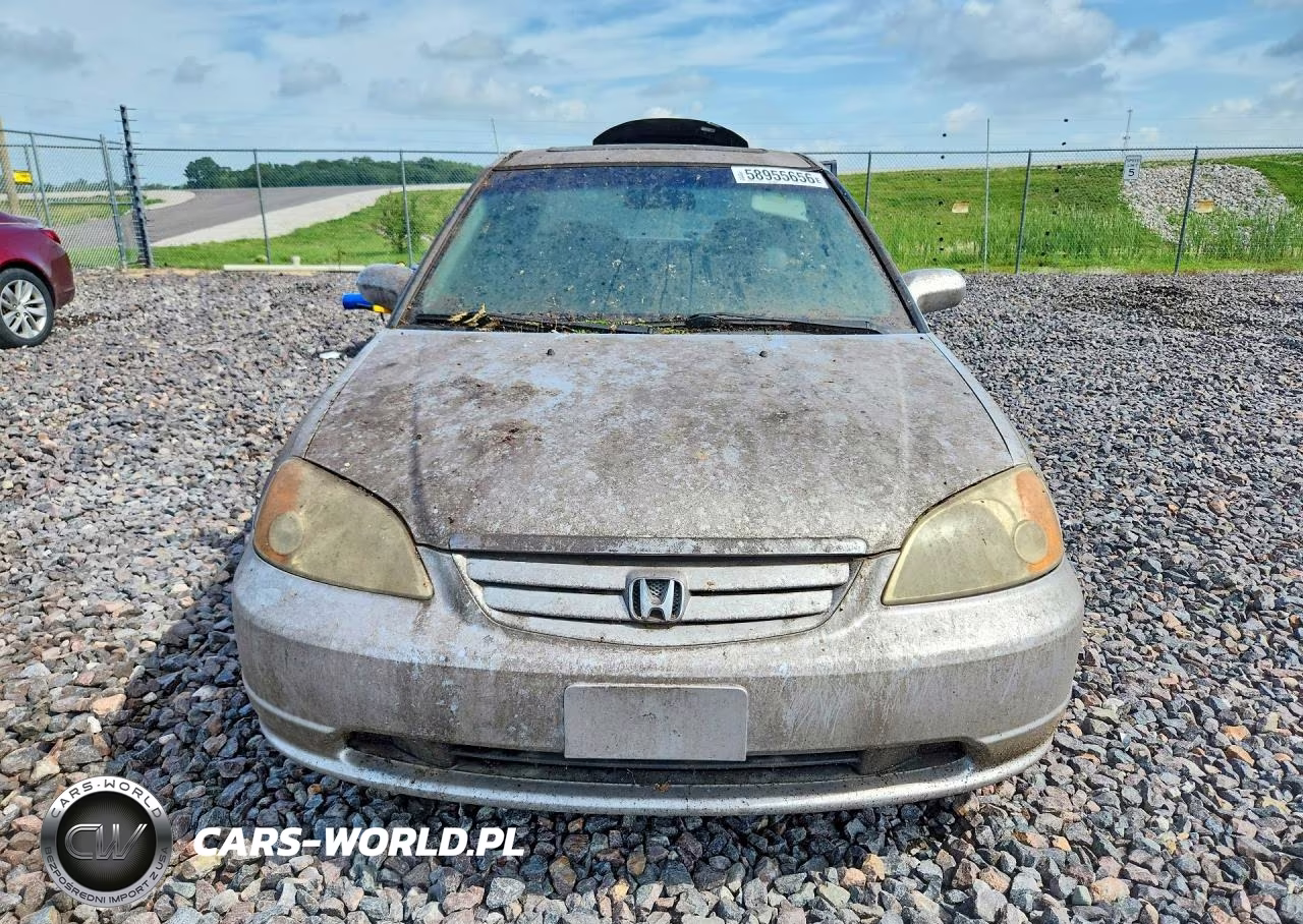 2002 Honda Civic Ex VIN:1HGES26892L060547 - 5