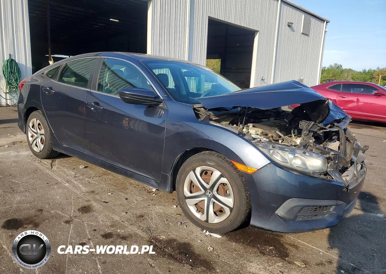 2016 Honda Civic Lx VIN:19XFC2F57GE080690 - 4