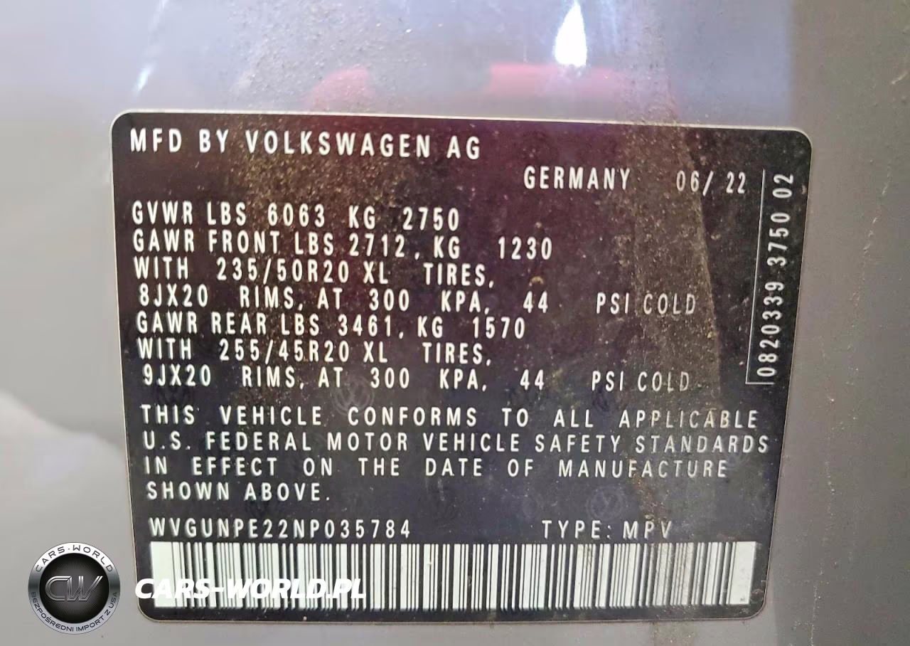 2022 Volkswagen Id.4 Pro S VIN:WVGUNPE22NP035784 - 14