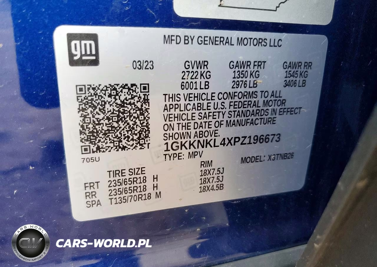 2023 GMC Acadia Sle VIN:1GKKNKL4XPZ196673 - 13