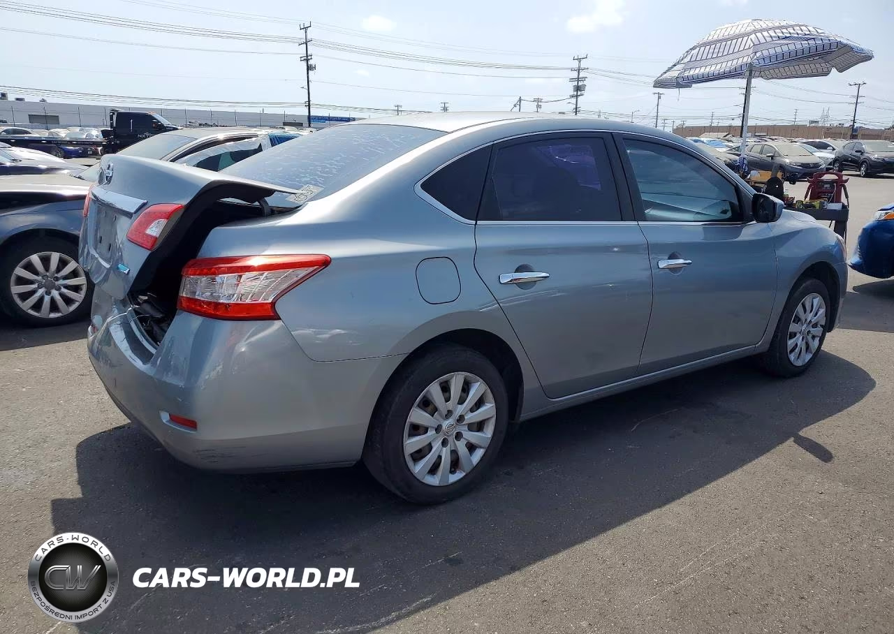 2014 Nissan Sentra S VIN:3N1AB7AP0EY338260 - 3
