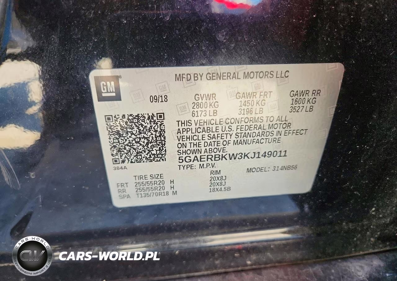 2019 Buick Enclave Essence VIN:5GAERBKW3KJ149011 - 13