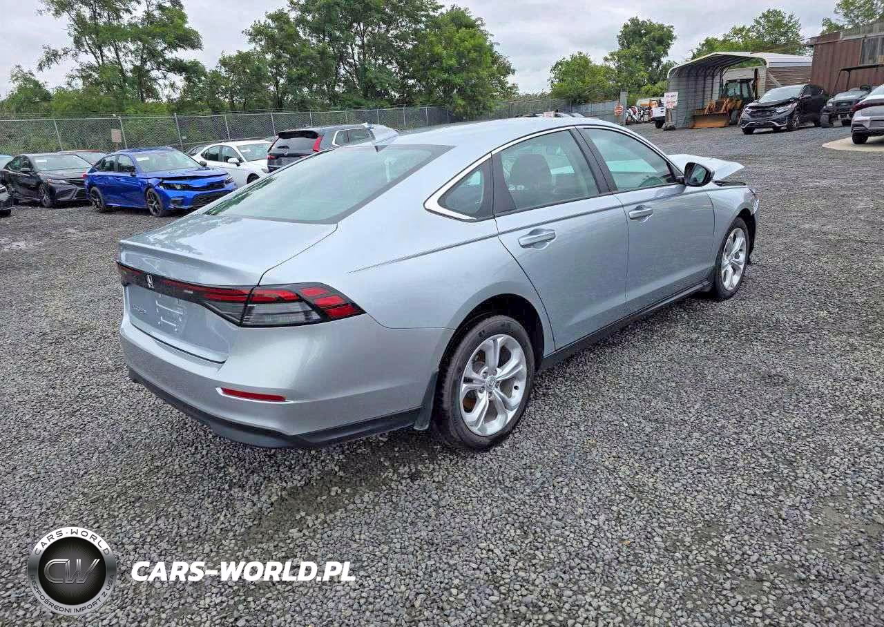 2025 Honda Accord Lx VIN:1HGCY1F20SA004536 - 4