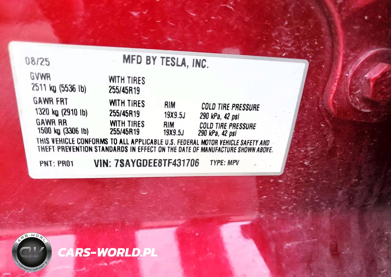 2026 Tesla Model Y Long Range Launch Series-Premium All-Wheel Drive VIN:7SAYGDEE8TF431706 - 13