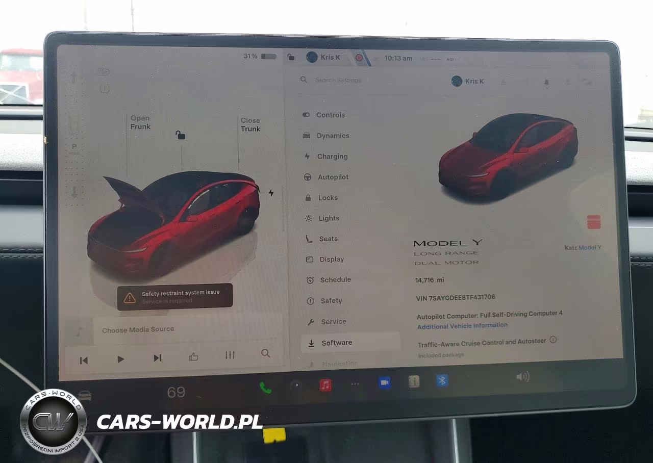 2026 Tesla Model Y Long Range Launch Series-Premium All-Wheel Drive VIN:7SAYGDEE8TF431706 - 9