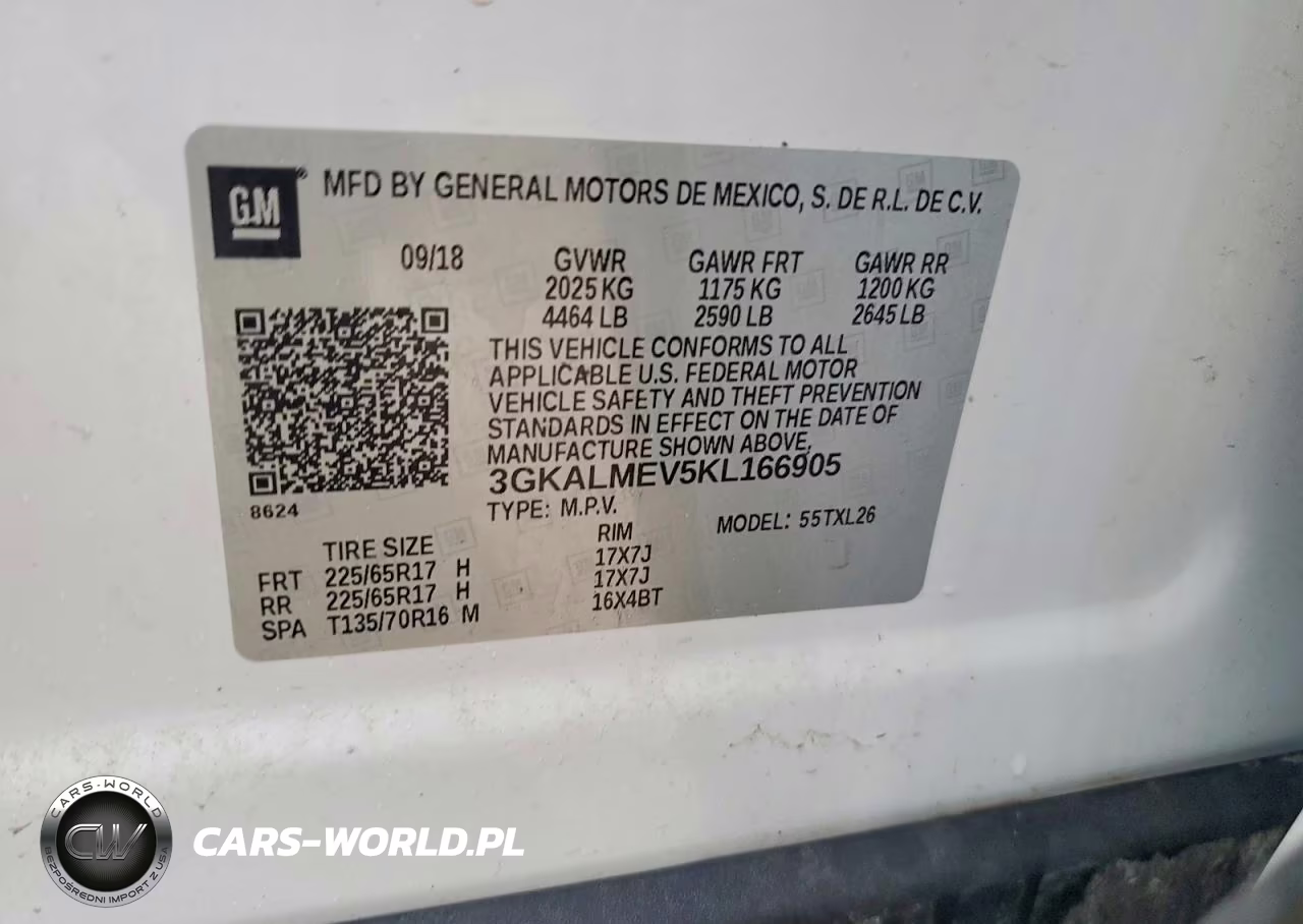 2019 GMC Terrain Sle VIN:3GKALMEV5KL166905 - 13