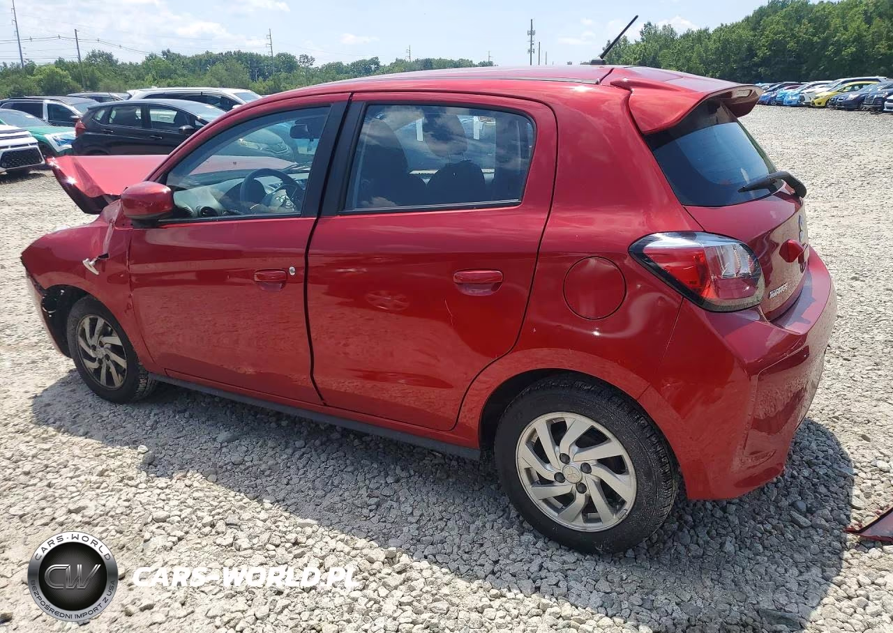 2021 Mitsubishi Mirage Es VIN:ML32AUHJ7MH000758 - 2