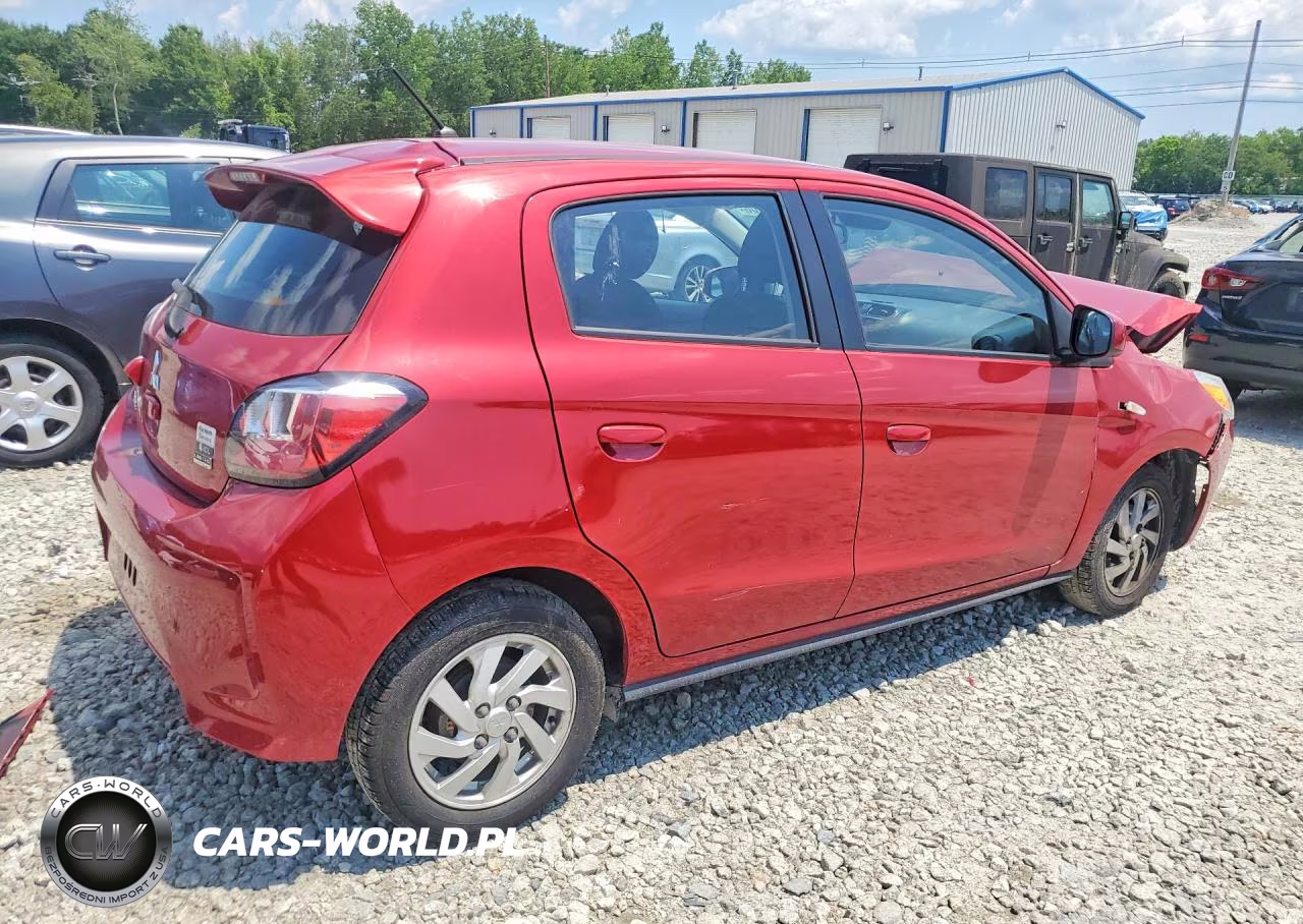 2021 Mitsubishi Mirage Es VIN:ML32AUHJ7MH000758 - 3