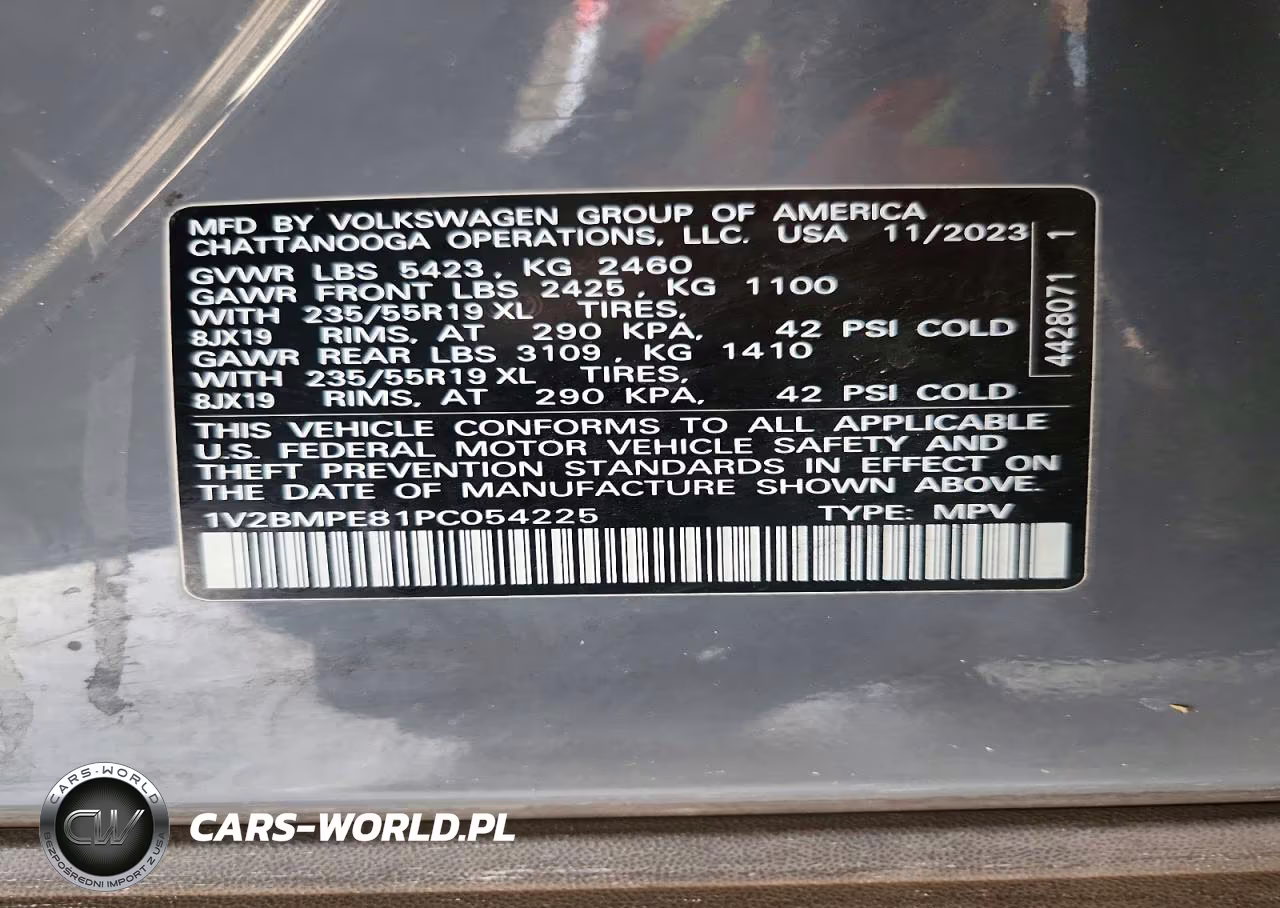 2023 Volkswagen Id.4 VIN:1V2BMPE81PC054225 - 12
