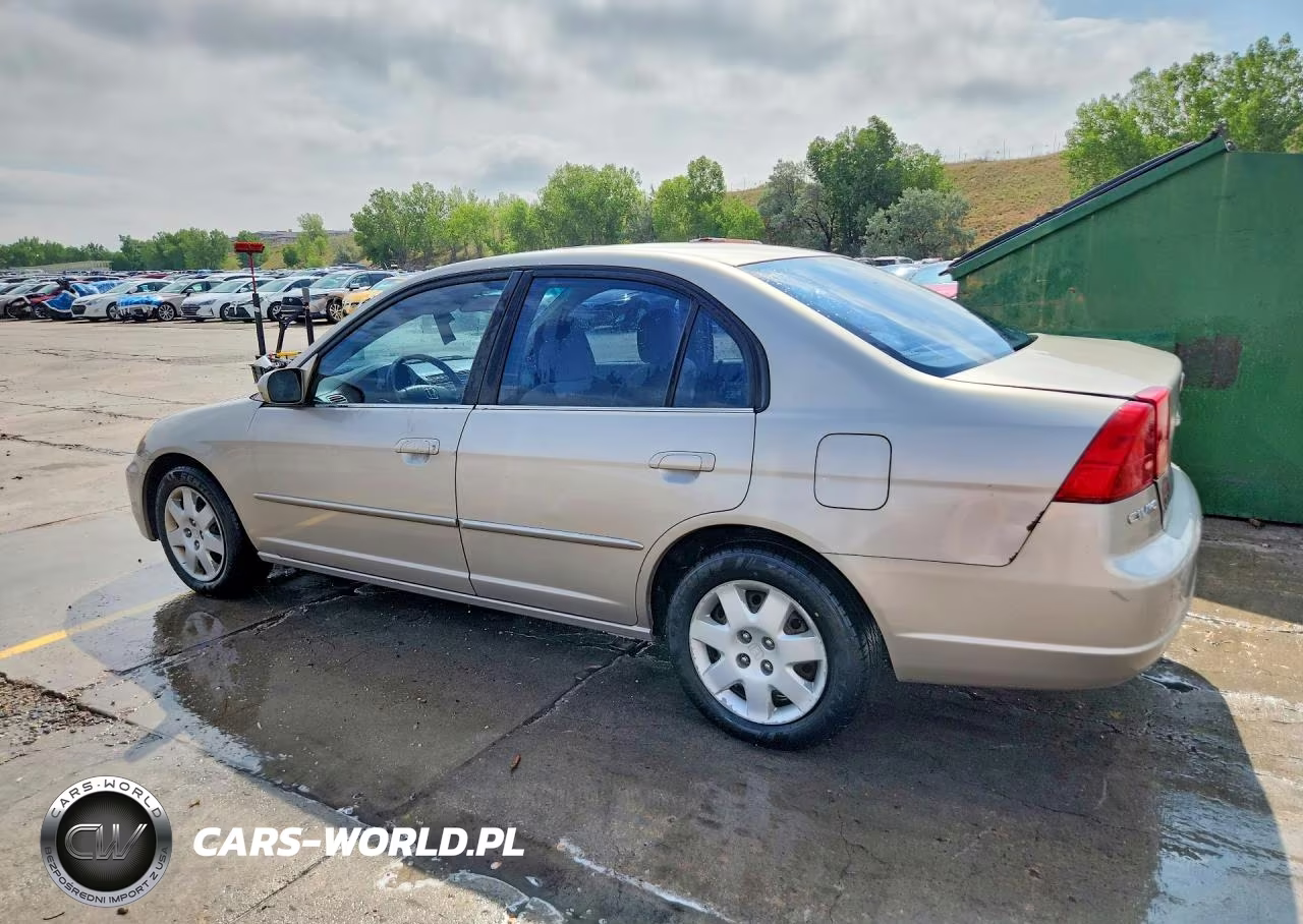 2001 Honda Civic Ex VIN:1HGES26701L051998 - 2