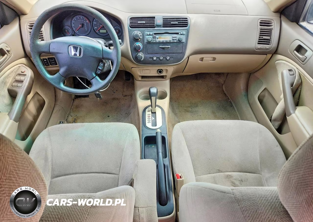2001 Honda Civic Ex VIN:1HGES26701L051998 - 8