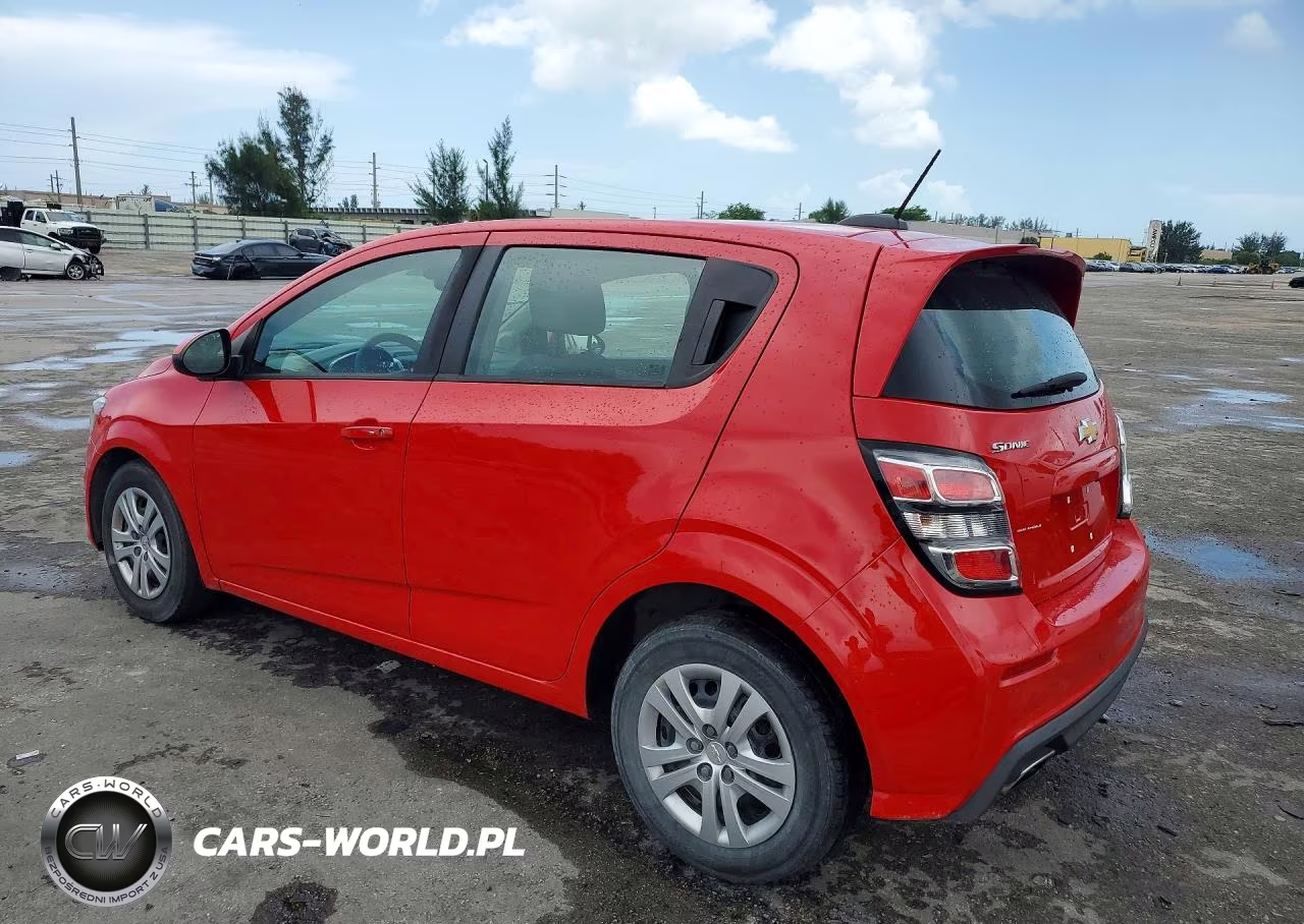 2020 Chevrolet Sonic VIN:1G1JG6SB6L4122062 - 2