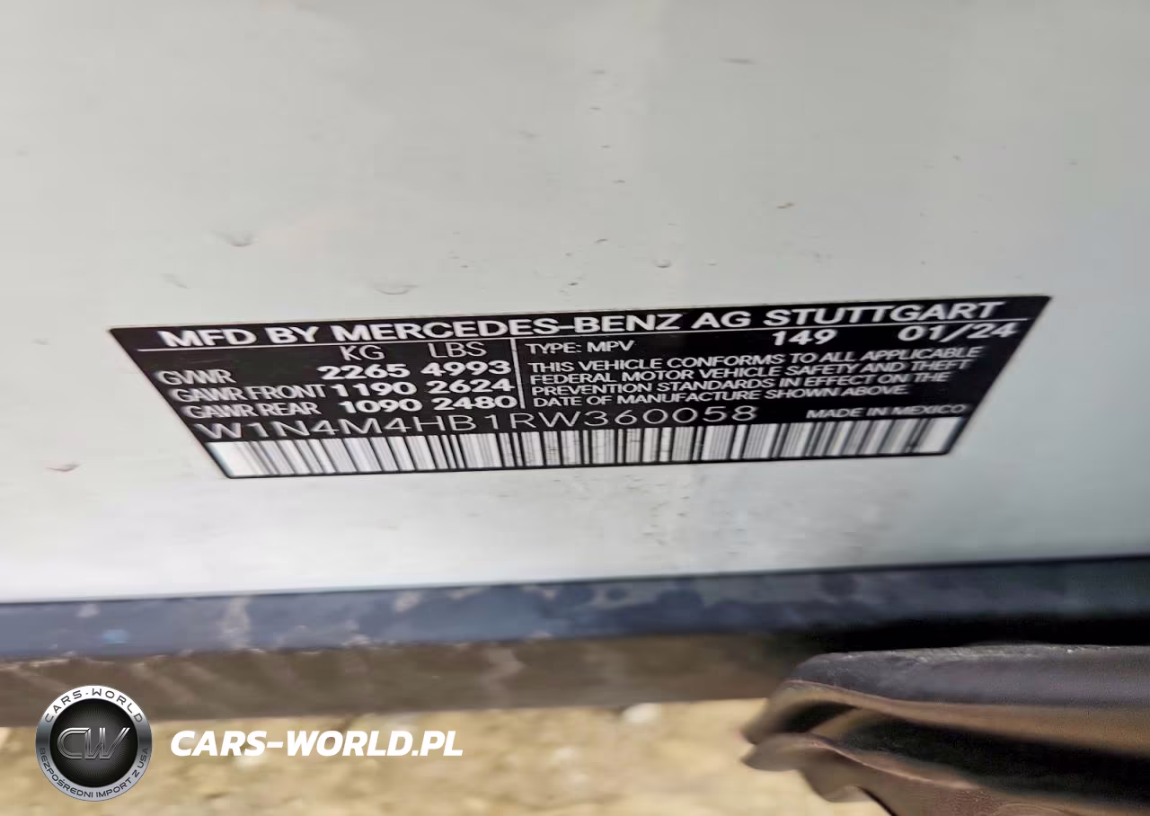 2024 Mercedes-Benz Glb 250 4Matic VIN:W1N4M4HB1RW360058 - 12