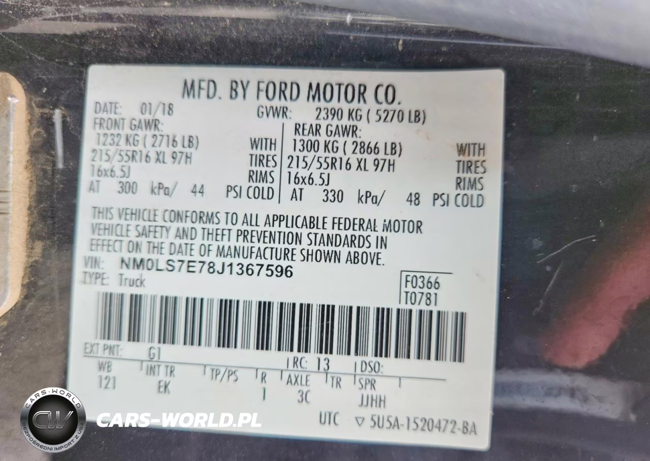 2018 Ford Transit Connect Xl VIN:NM0LS7E78J1367596 - 13
