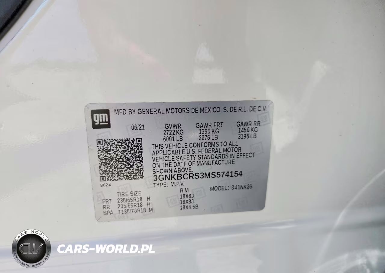 2021 Chevrolet Blazer 2Lt VIN:3GNKBCRS3MS574154 - 13