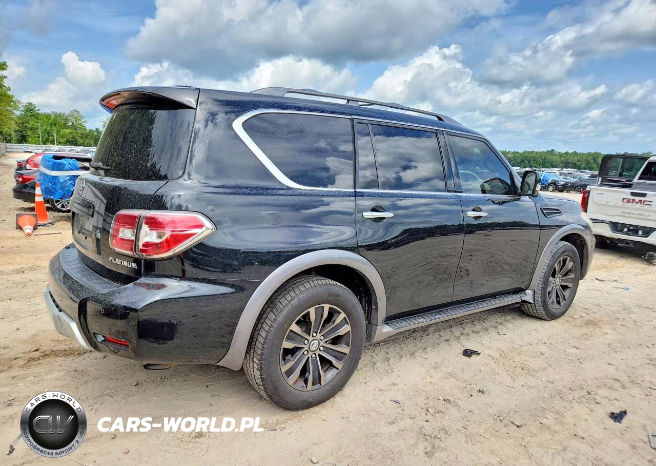 2017 Nissan Armada Platinum VIN:JN8AY2NE9H9702309 - 3
