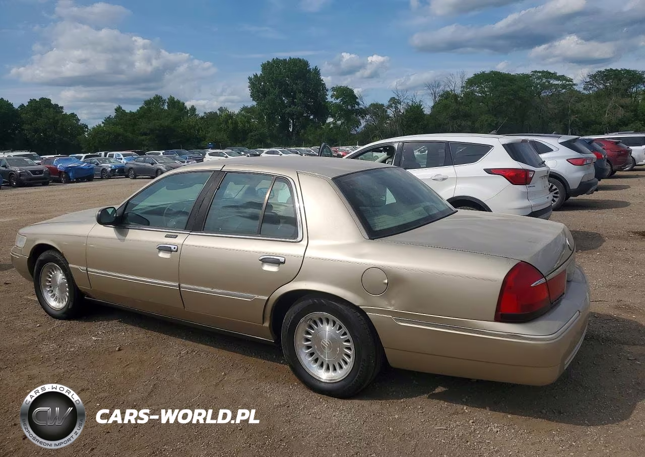 1999 Mercury Grand Marquis Ls VIN:2MEFM75W6XX626988 - 2