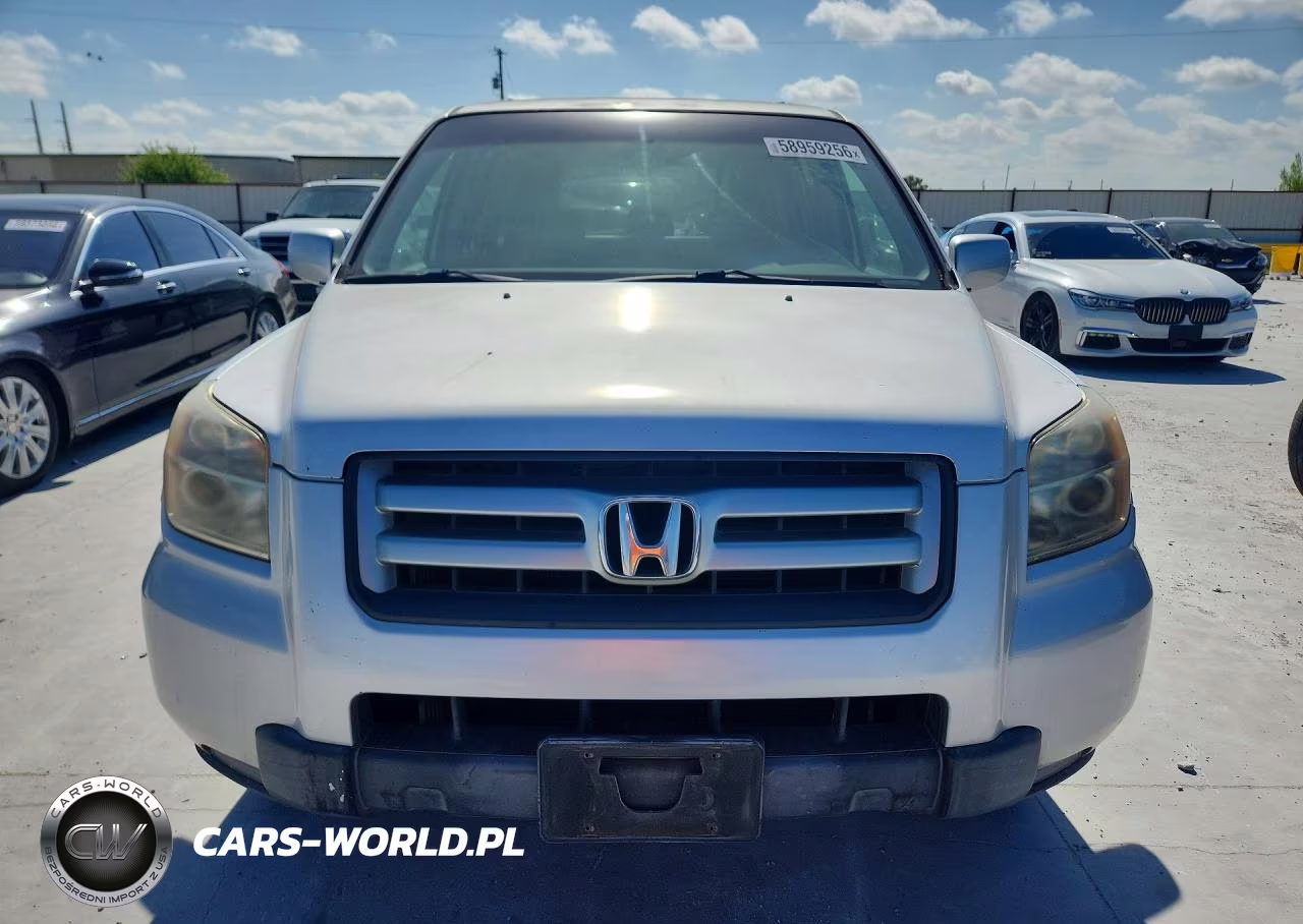 2008 Honda Pilot Vp VIN:5FNYF28298B001650 - 5