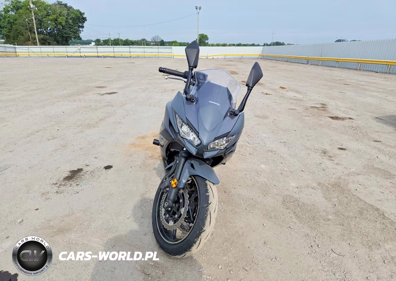 2024 Kawasaki Ex650 R VIN:ML5EXER11RDAC3067 - 2