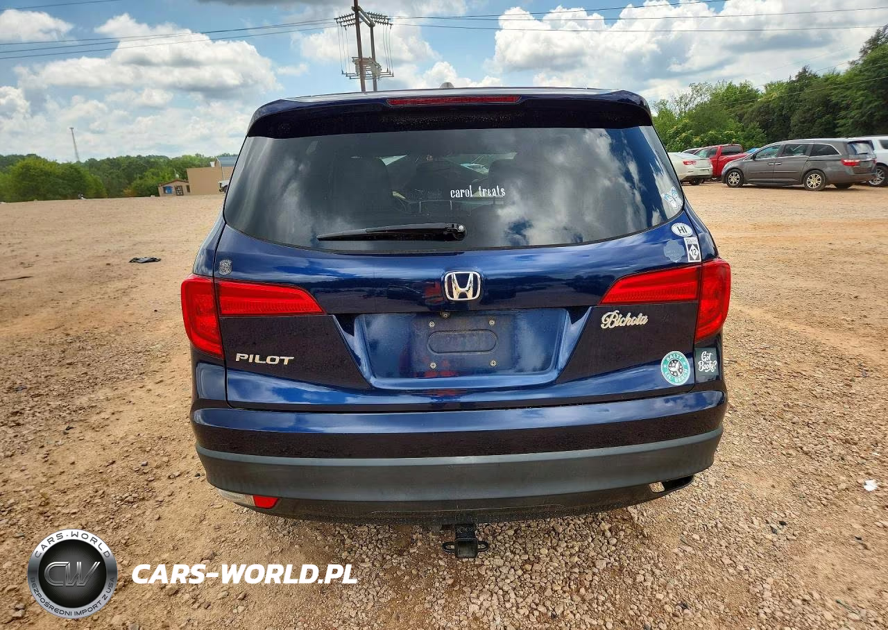 2017 Honda Pilot Exl VIN:5FNYF5H52HB044710 - 6