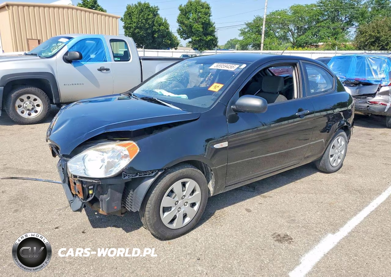 2010 Hyundai Accent Blue