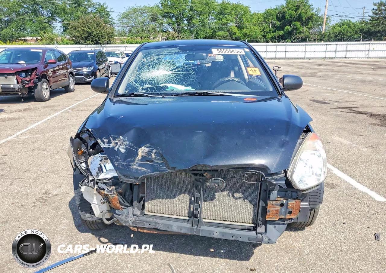 2010 Hyundai Accent Blue VIN:KMHCM3ACXAU164888 - 5