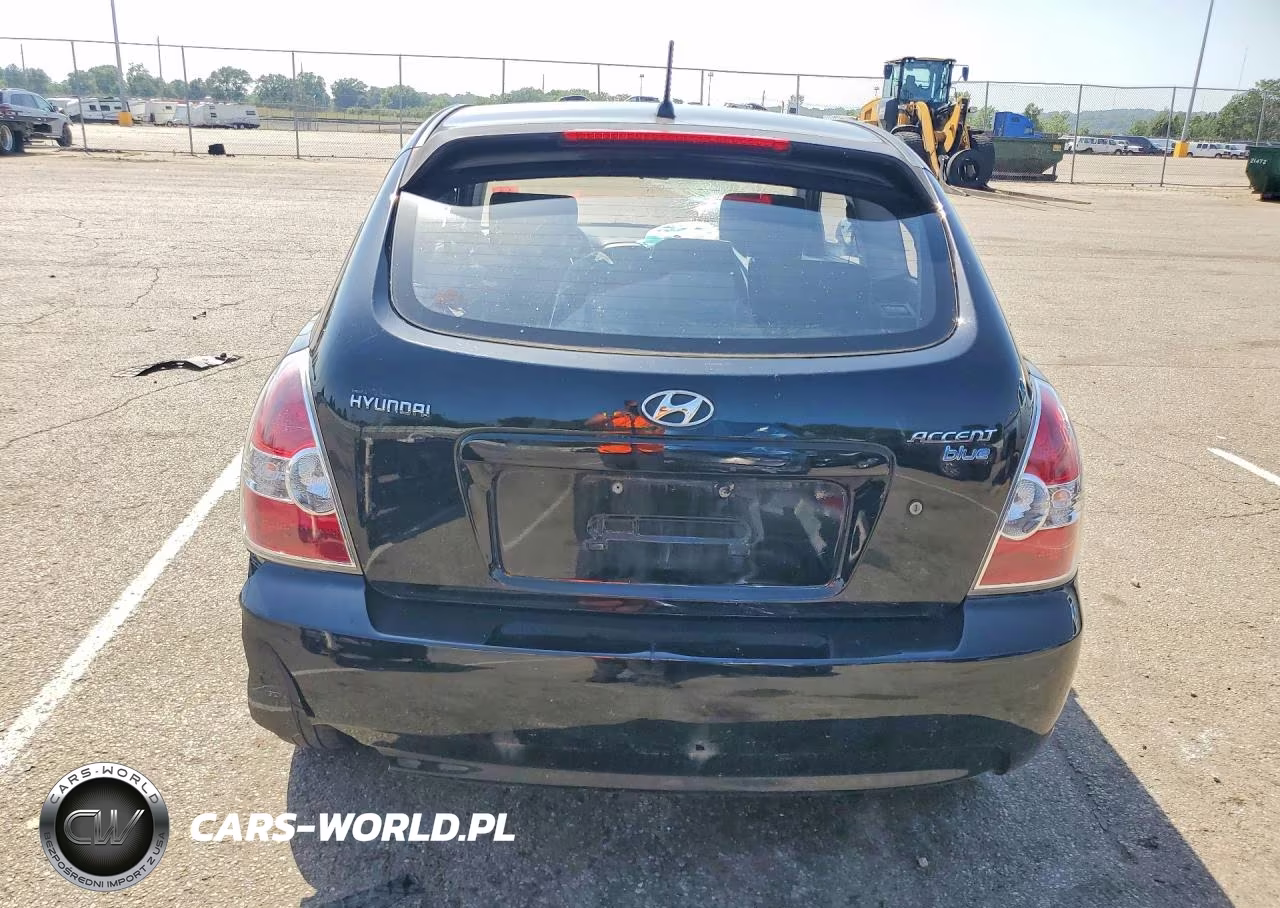 2010 Hyundai Accent Blue VIN:KMHCM3ACXAU164888 - 6