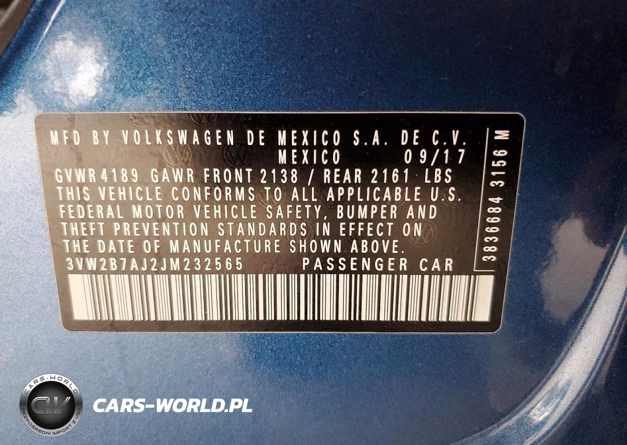 2018 Volkswagen Jetta S VIN:3VW2B7AJ2JM232565 - 12