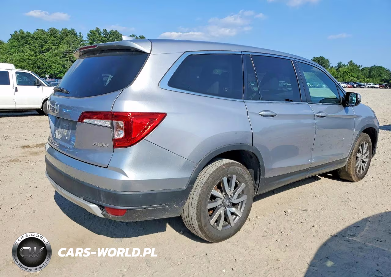 2021 Honda Pilot Exl VIN:5FNYF6H54MB088773 - 3
