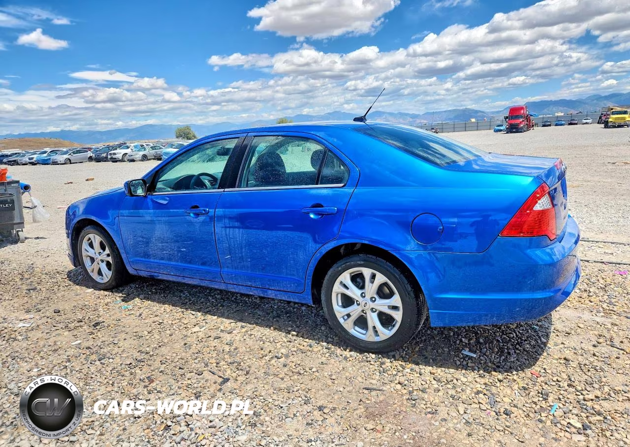 2012 Ford Fusion Se VIN:3FAHP0HA8CR259728 - 2