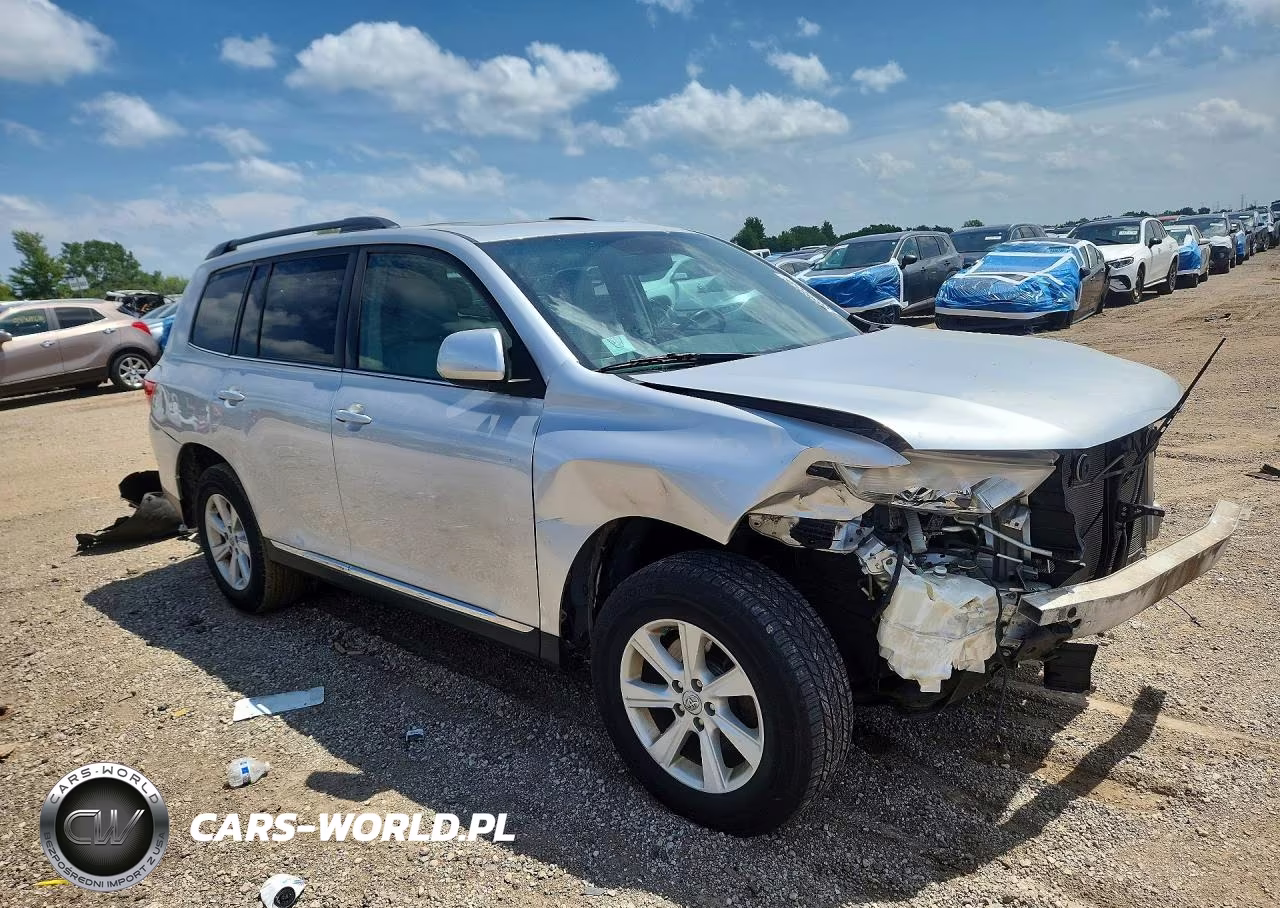 2012 Toyota Highlander Se VIN:5TDBK3EH1CS125108 - 4
