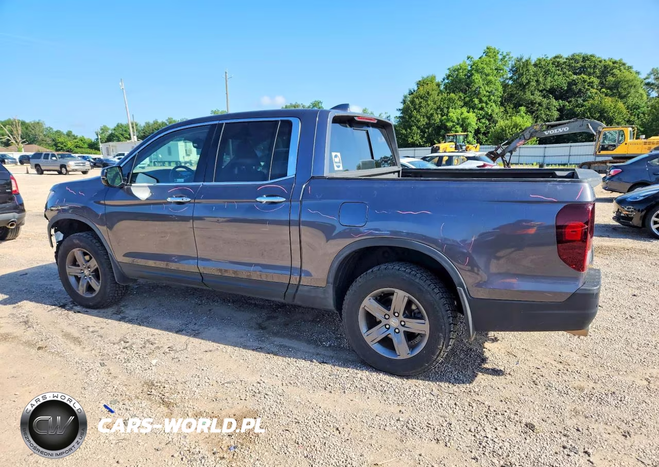 2022 Honda Ridgeline Rtl VIN:5FPYK3F70NB014824 - 2
