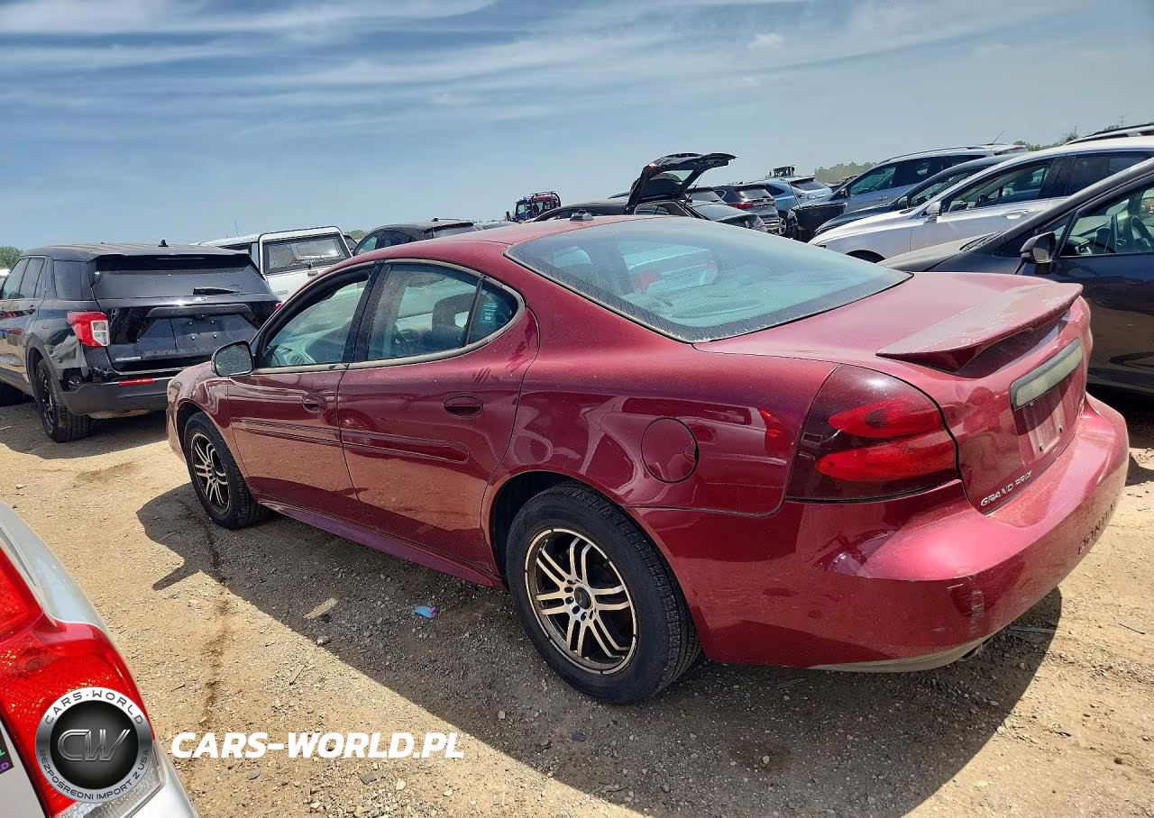 2004 Pontiac Grand Prix Gtp VIN:2G2WR524641138573 - 2
