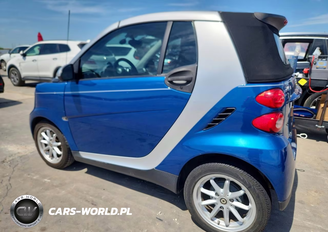 2008 Smart Fortwo Passion VIN:WMEEK31X58K125736 - 2