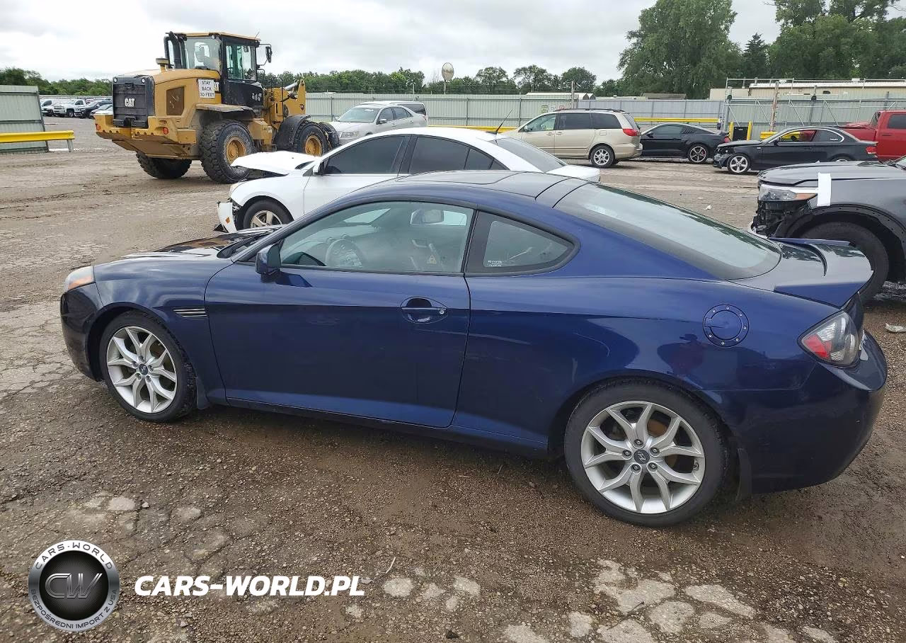 2007 Hyundai Tiburon Gt VIN:KMHHN66F27U249207 - 2