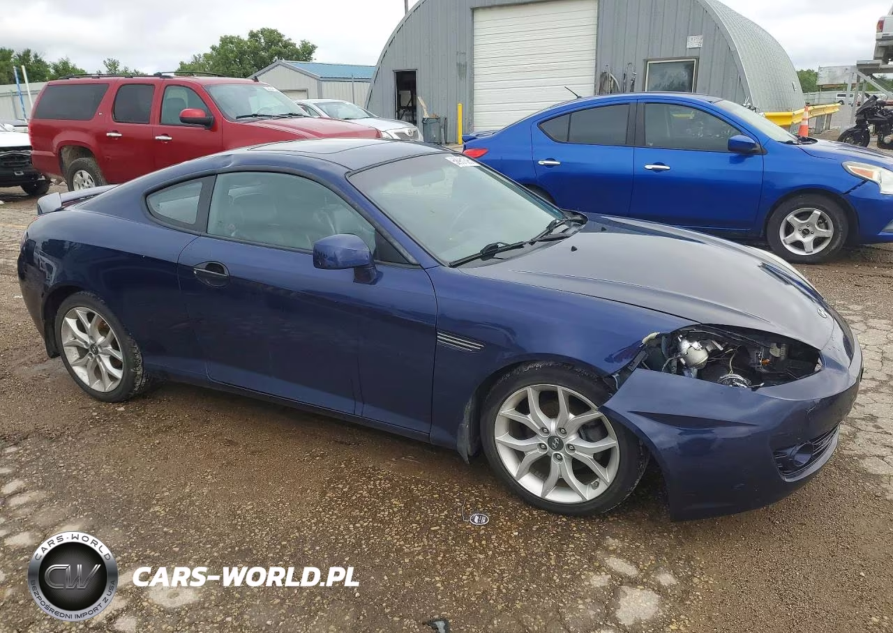 2007 Hyundai Tiburon Gt VIN:KMHHN66F27U249207 - 4