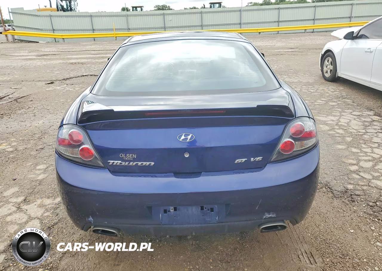 2007 Hyundai Tiburon Gt VIN:KMHHN66F27U249207 - 6