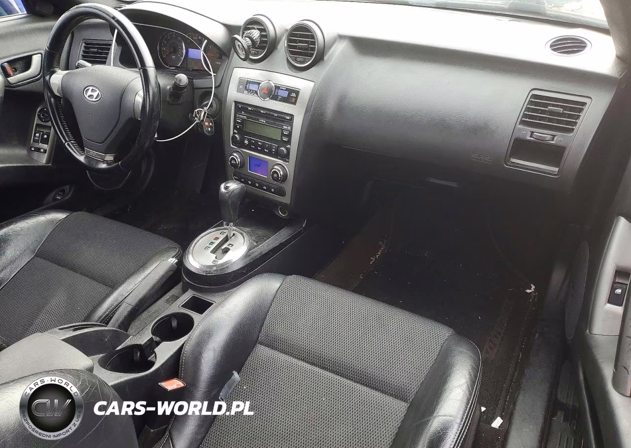 2007 Hyundai Tiburon Gt VIN:KMHHN66F27U249207 - 8
