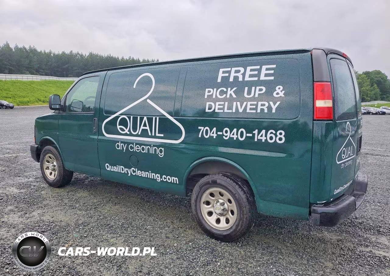 2013 Chevrolet Express G1500 VIN:1GCSGAFX6D1180292 - 2
