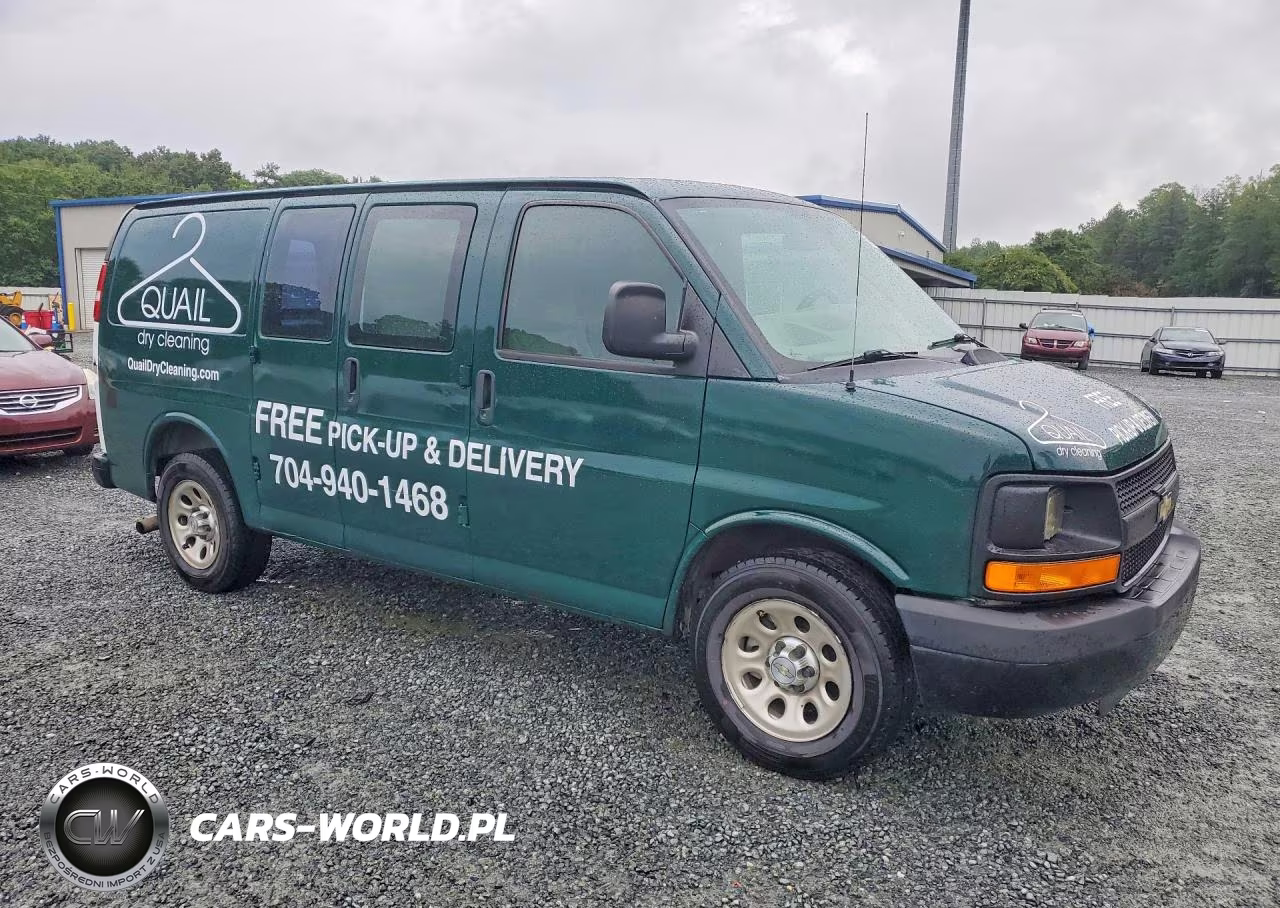 2013 Chevrolet Express G1500 VIN:1GCSGAFX6D1180292 - 4
