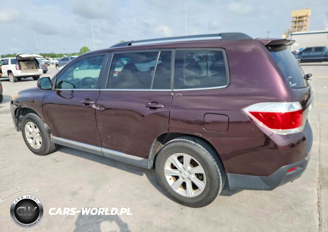 2012 Toyota Highlander Se VIN:5TDZA3EH1CS020991 - 2