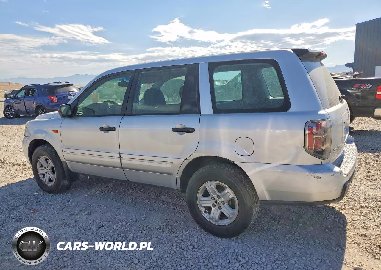 2007 Honda Pilot Lx VIN:2HKYF18137H518864 - 2