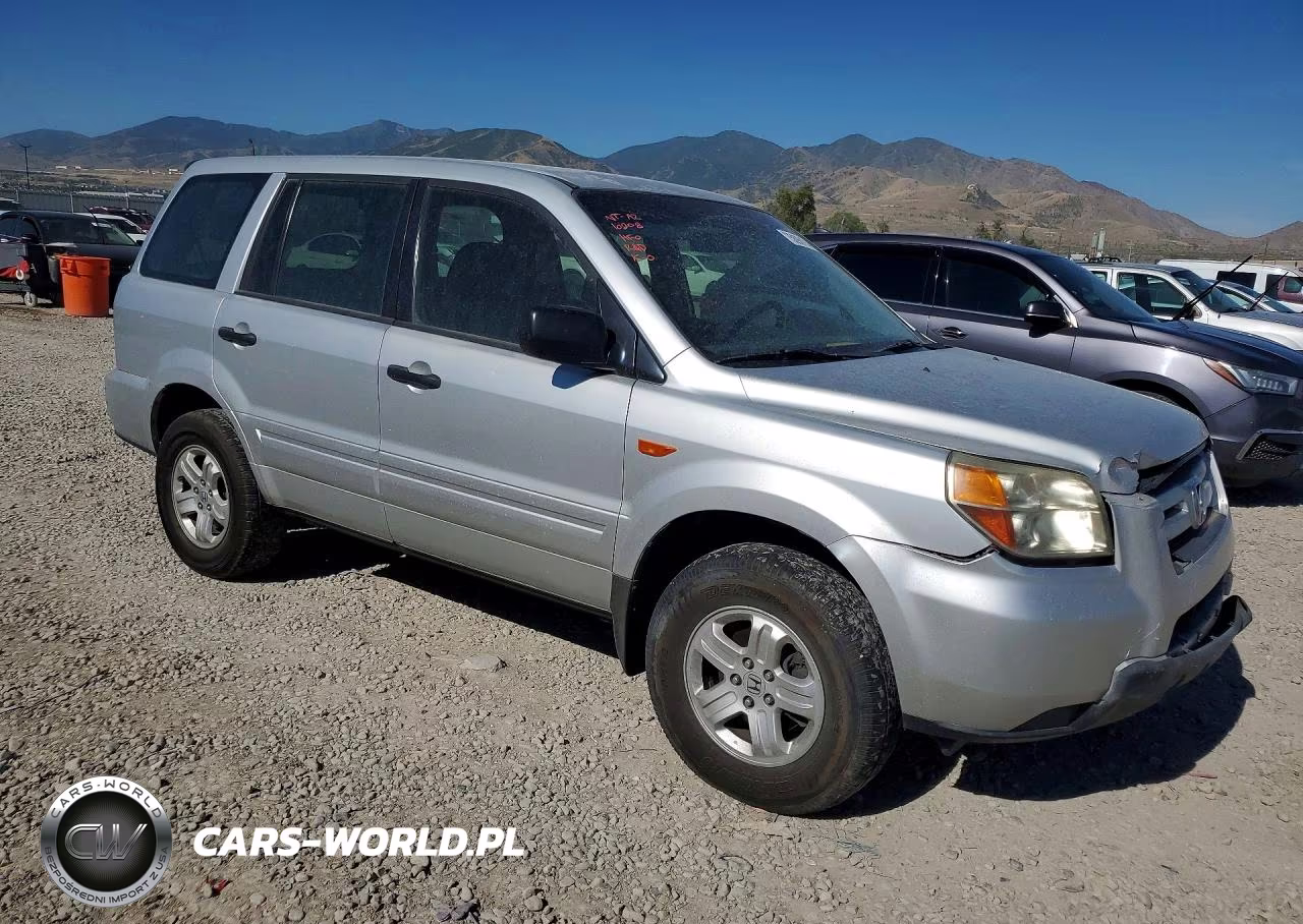 2007 Honda Pilot Lx VIN:2HKYF18137H518864 - 4
