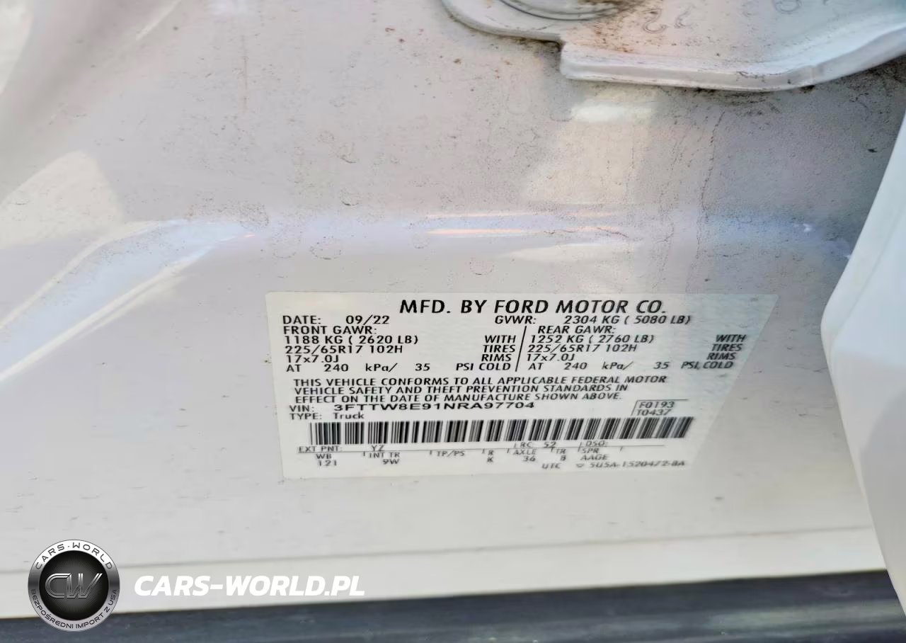 2022 Ford Maverick Xl VIN:3FTTW8E91NRA97704 - 12