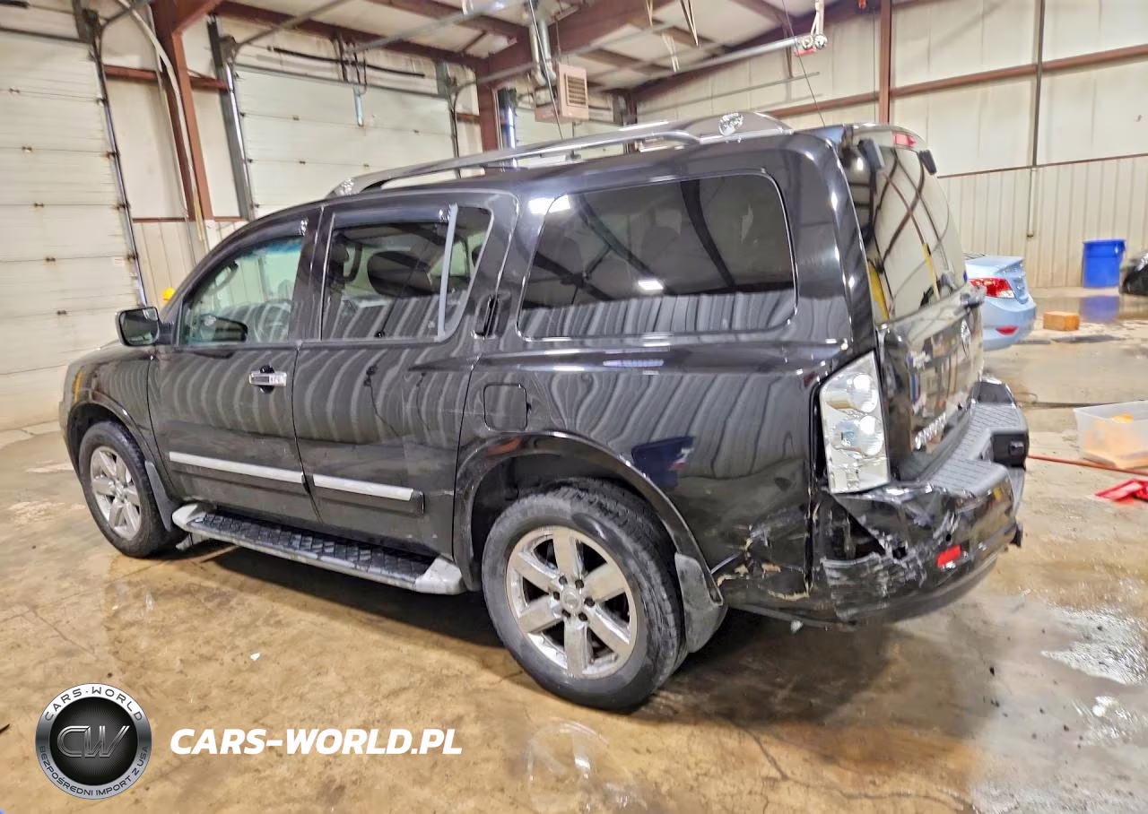 2012 Nissan Armada Sv VIN:5N1AA0NCXCN619860 - 2