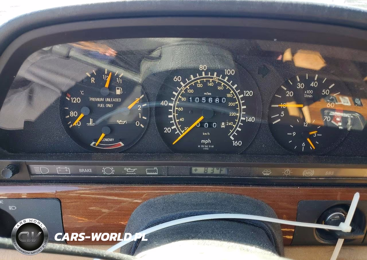 1991 Mercedes-Benz 300 Se VIN:WDBCA24D4MA604197 - 9