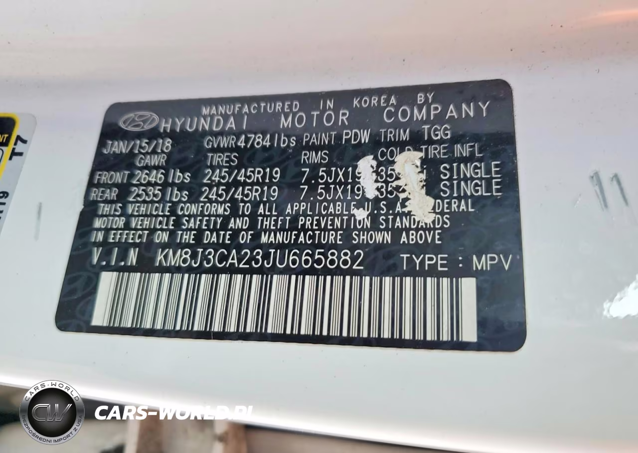 2018 Hyundai Tucson Value VIN:KM8J3CA23JU665882 - 13