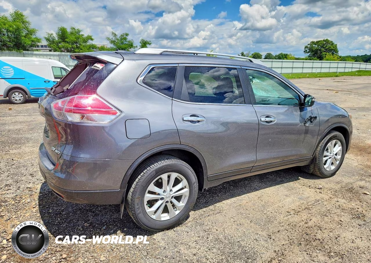 2016 Nissan Rogue Sv VIN:5N1AT2MV6GC812792 - 3