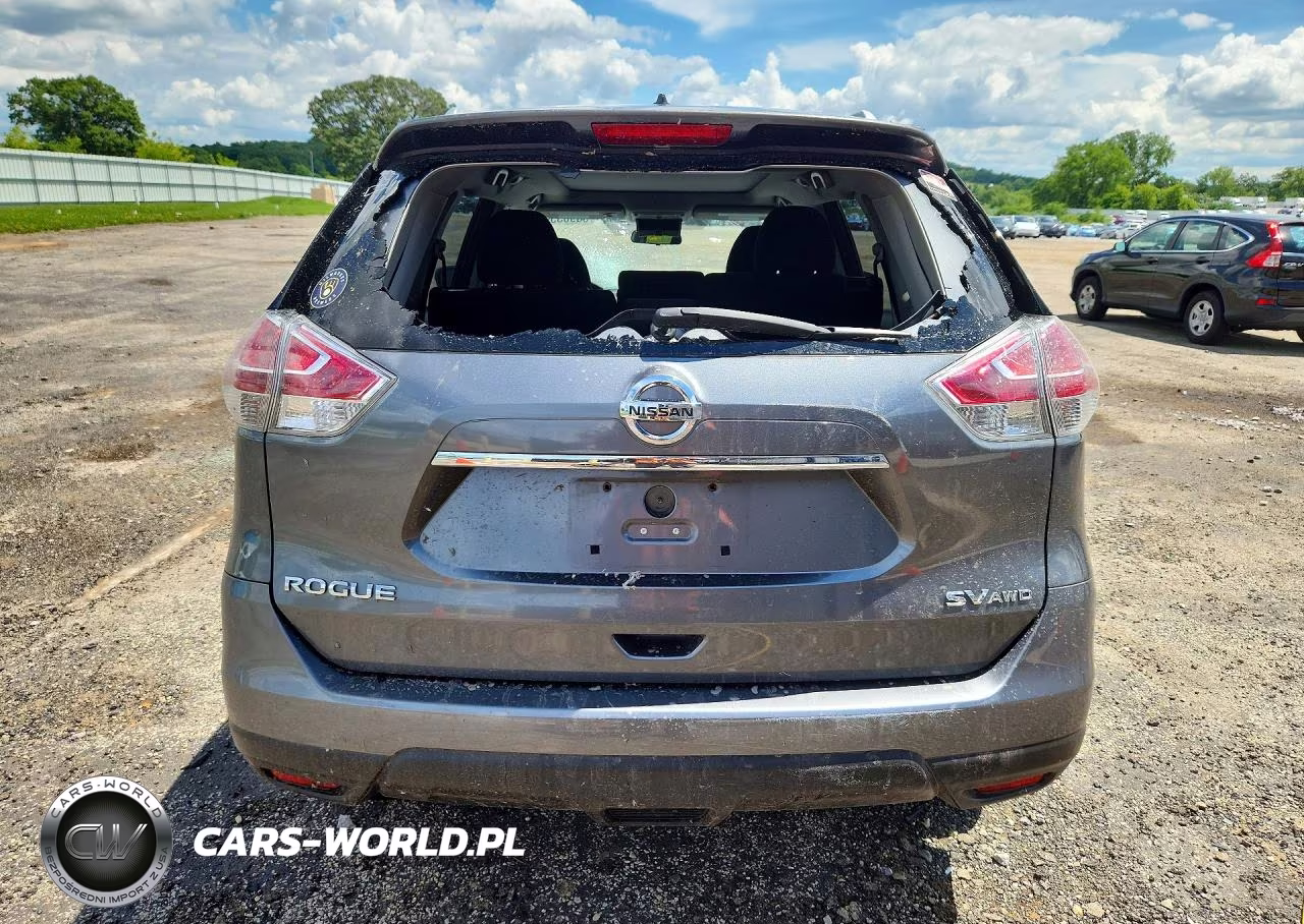 2016 Nissan Rogue Sv VIN:5N1AT2MV6GC812792 - 6
