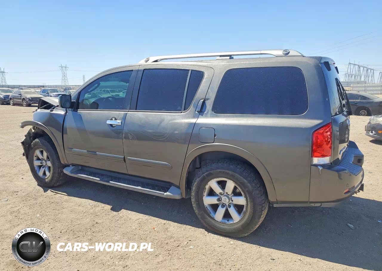 2011 Nissan Armada Sv VIN:5N1AA0ND6BN613349 - 2